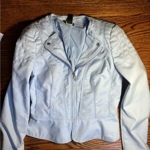 WHBM moto jacket size 8